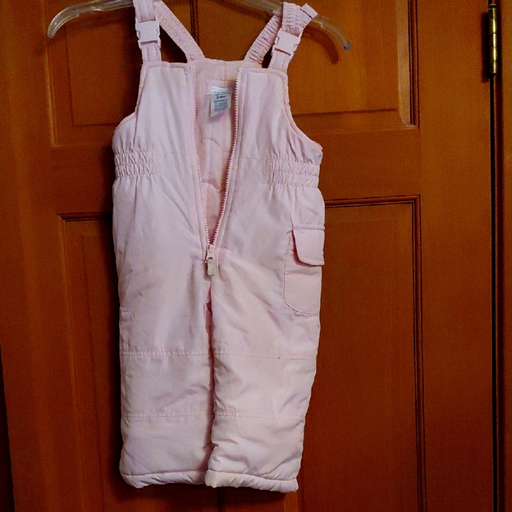 Carter's Light Pink Snow Bib For Baby Girl
